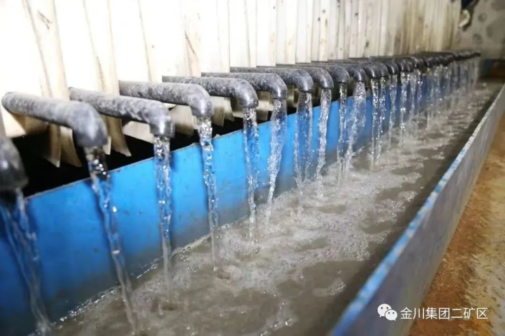 金川集團二礦區700m中段脫泥機泥水分離系統試車成功